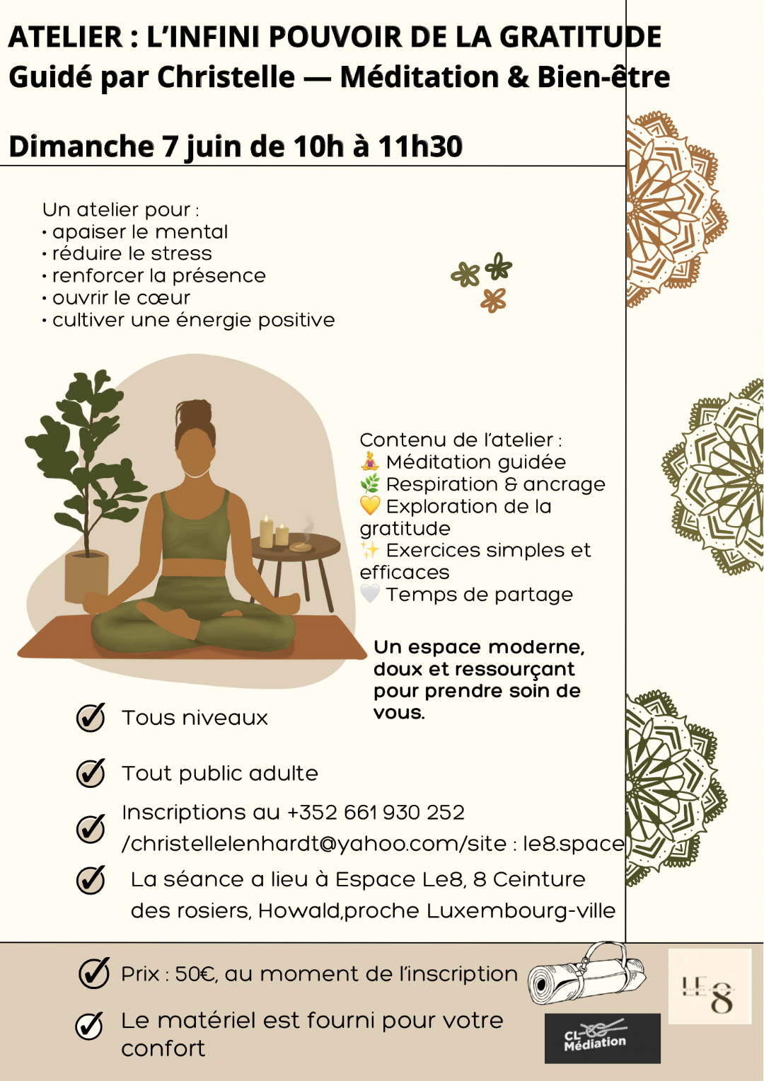 Séance de méditation - Le pouvoir de la gratitude